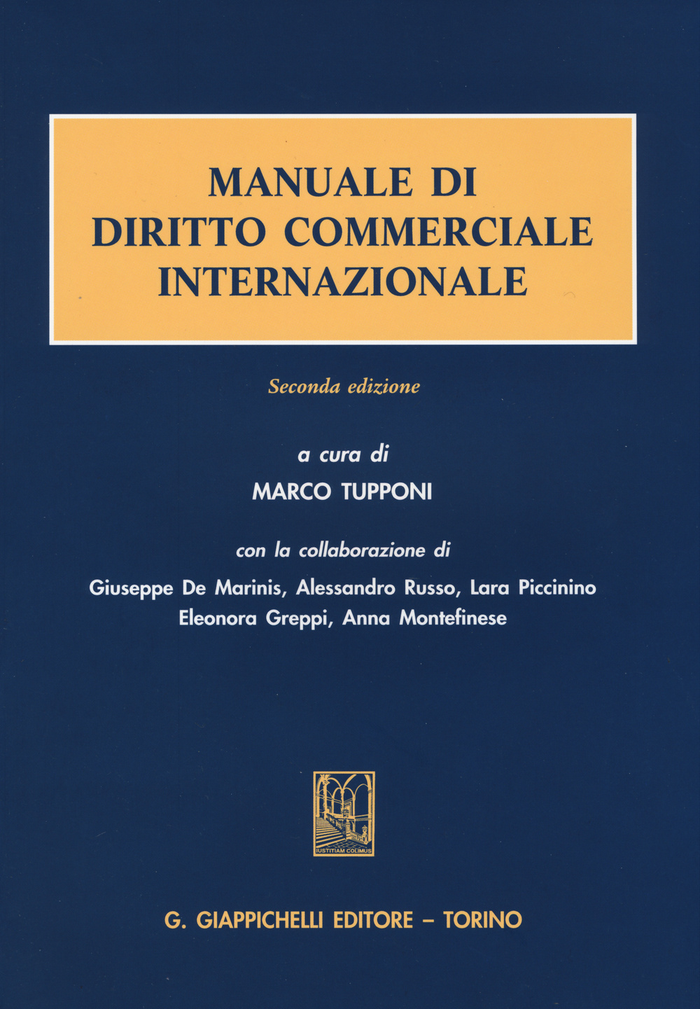 Manuale di diritto commerciale internazionale