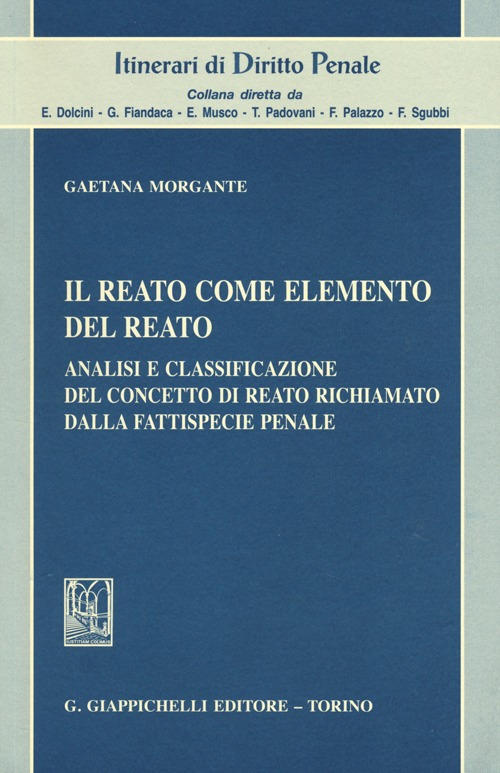 Il reato come elemento del reato. Analisi e classificazione del concetto di reato richiamato dalla fattispecie penale