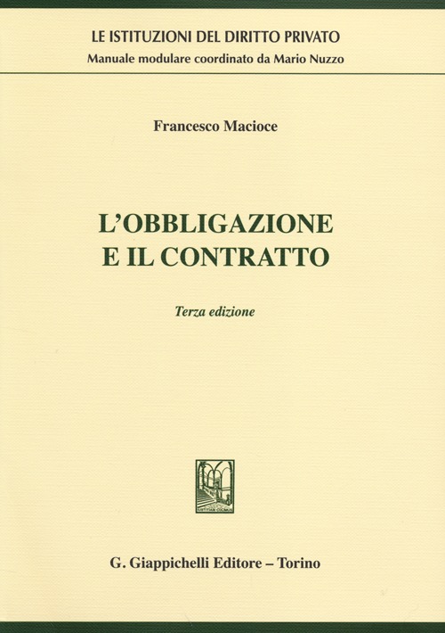 L'obbligazione e il contratto