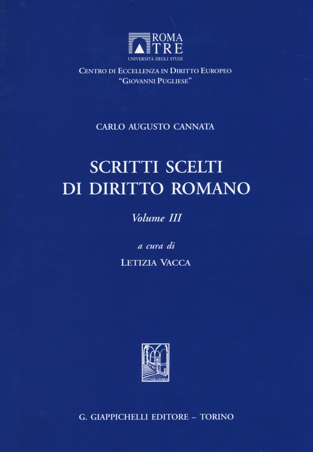 Scritti scelti di diritto romano. Vol. 3