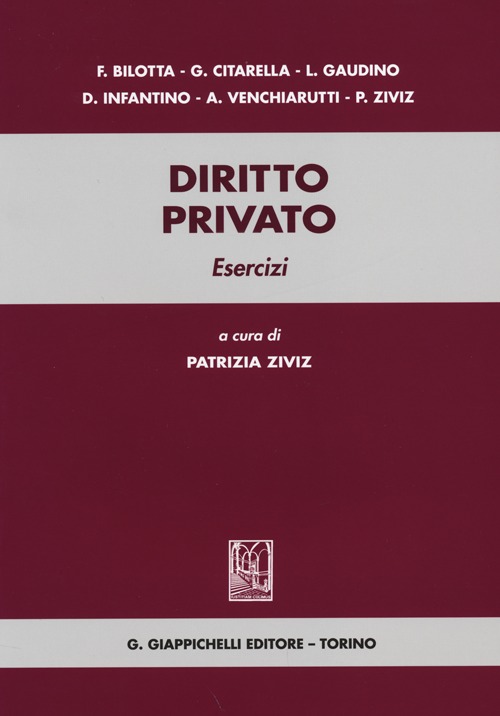 Diritto privato. Esercizi