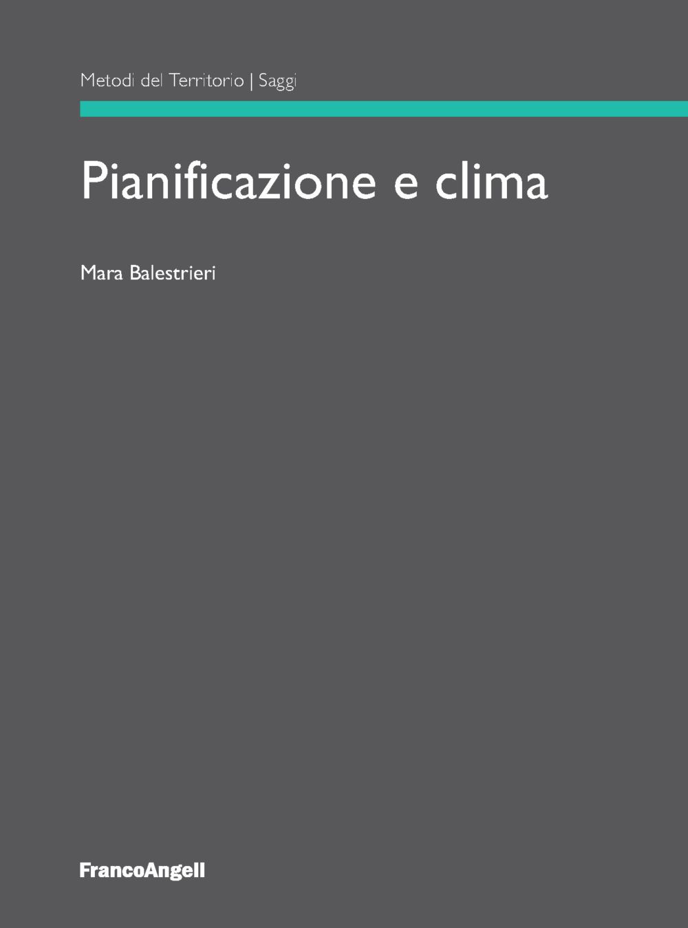 Pianificazione e clima