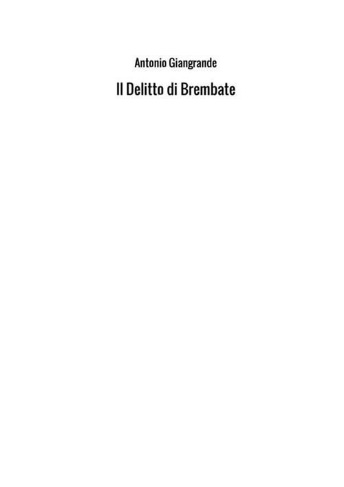 Il delitto di Brembate