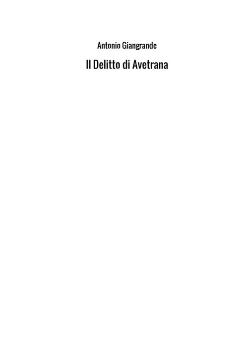 Il delitto di Avetrana