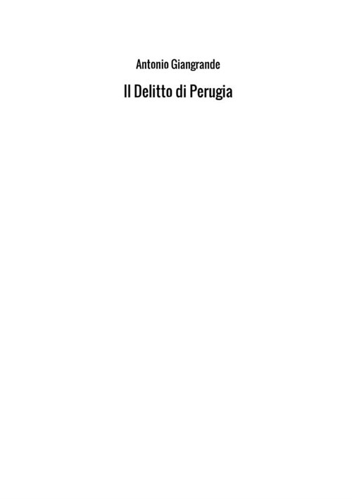 Il delitto di Perugia