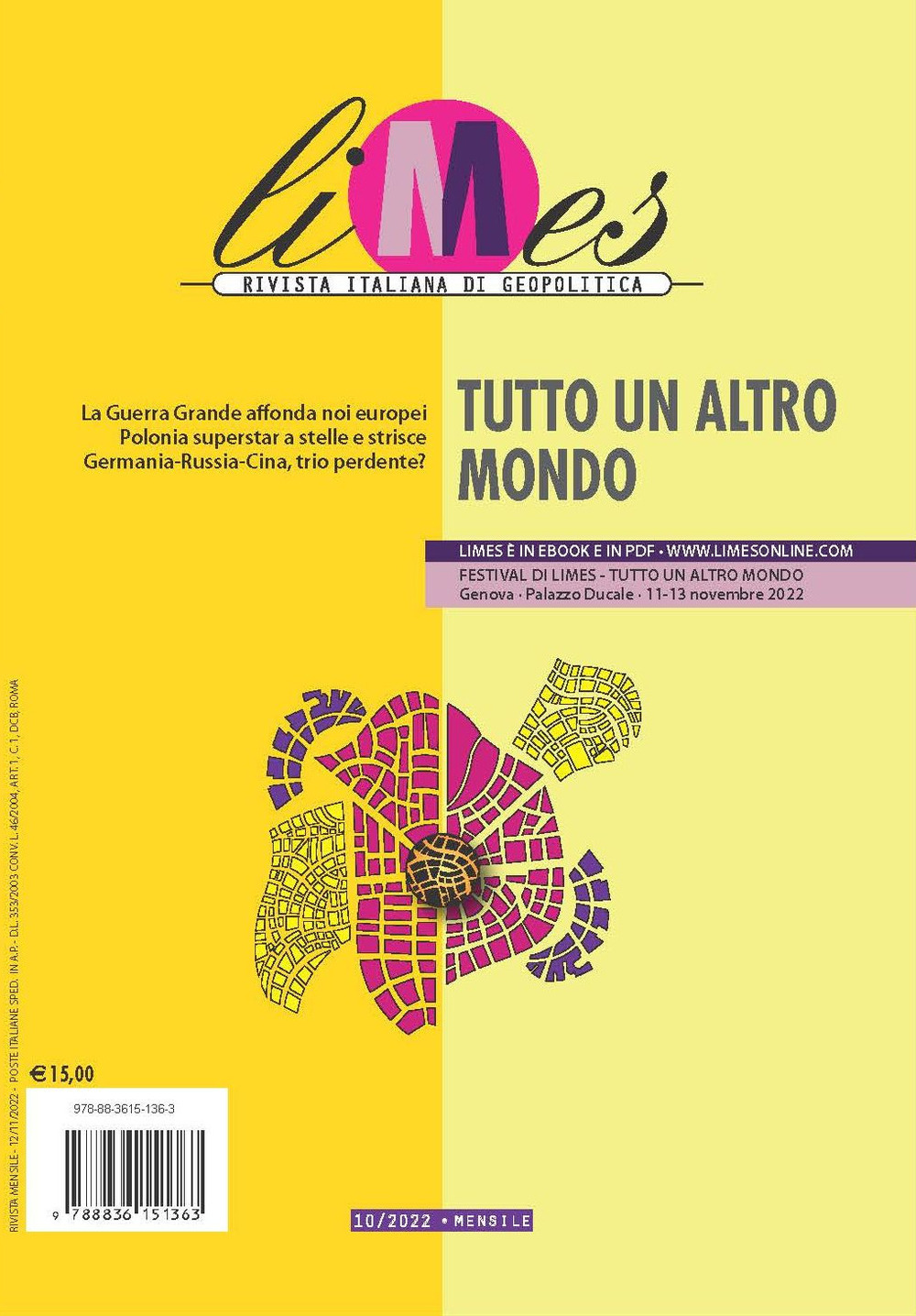 Limes. Rivista italiana di geopolitica (2023) vol.5