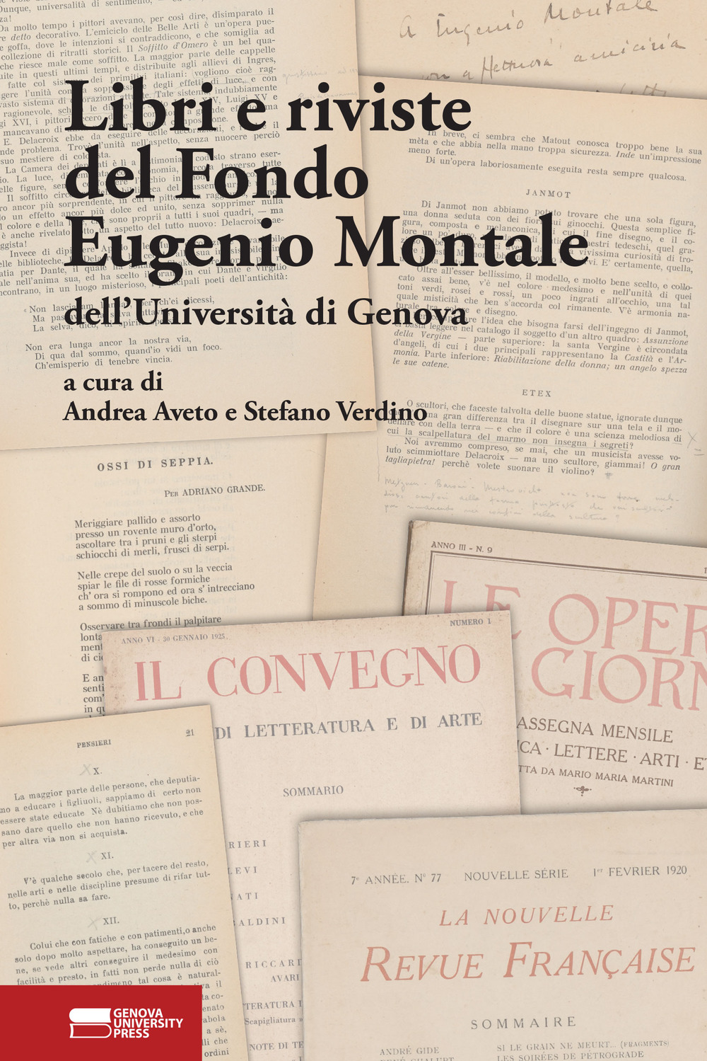 Libri e riviste del Fondo Eugenio Montale dell'Università di Genova