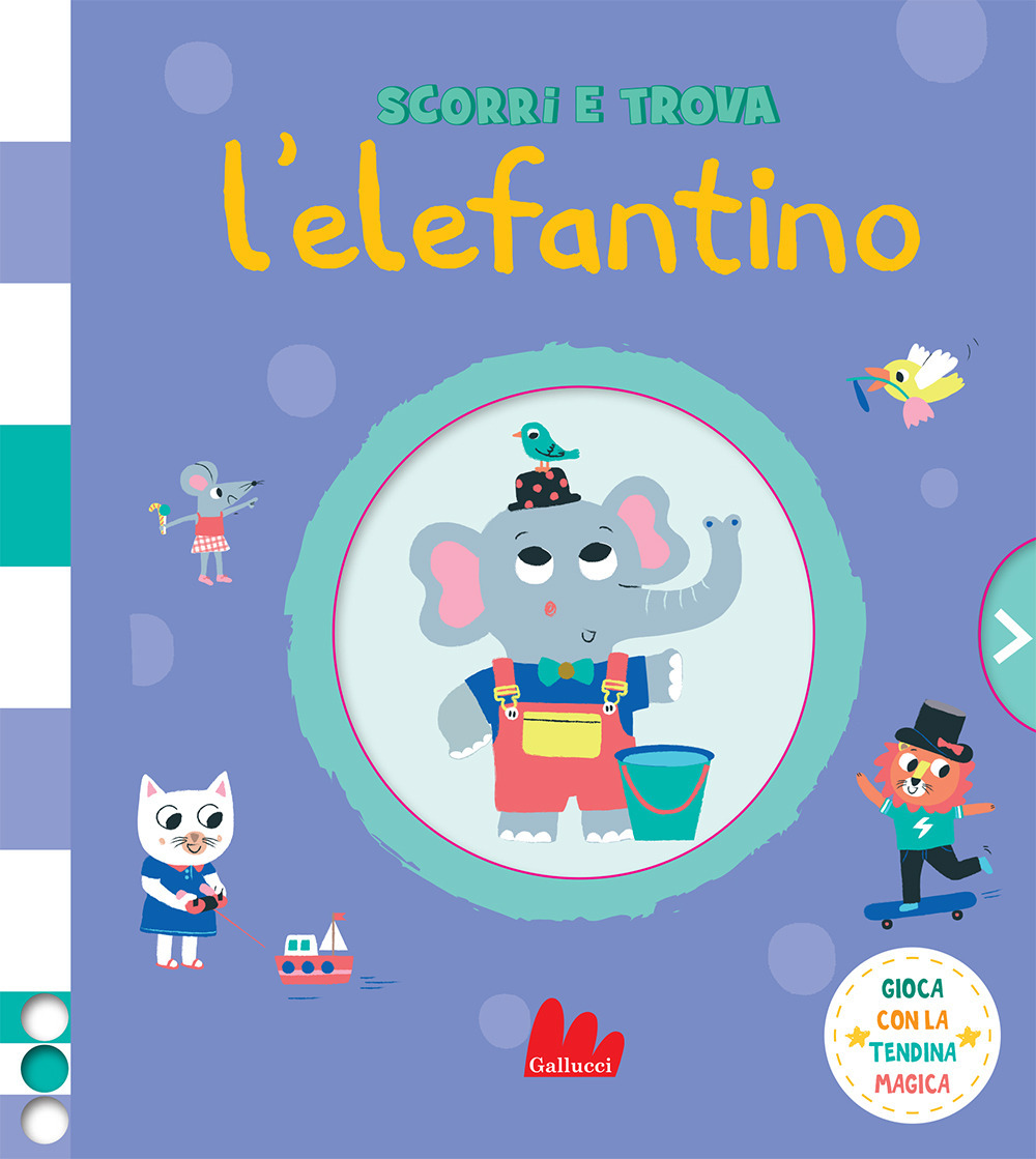 L'elefantino. Scorri e trova