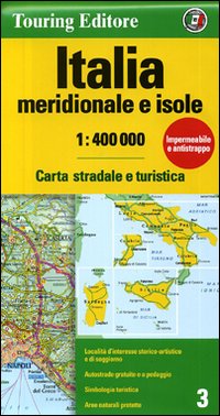 Italia meridionale e isole 1:400.000