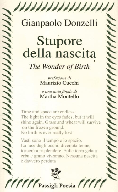 Stupore della nascita. Ediz. italiana e inglese