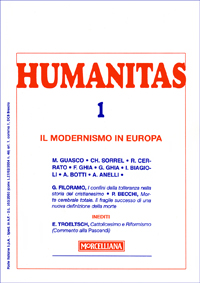 Humanitas (2007). Vol. 1: Il modernismo in Europa