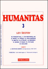 Humanitas (2009). Vol. 3: Lev Sestov