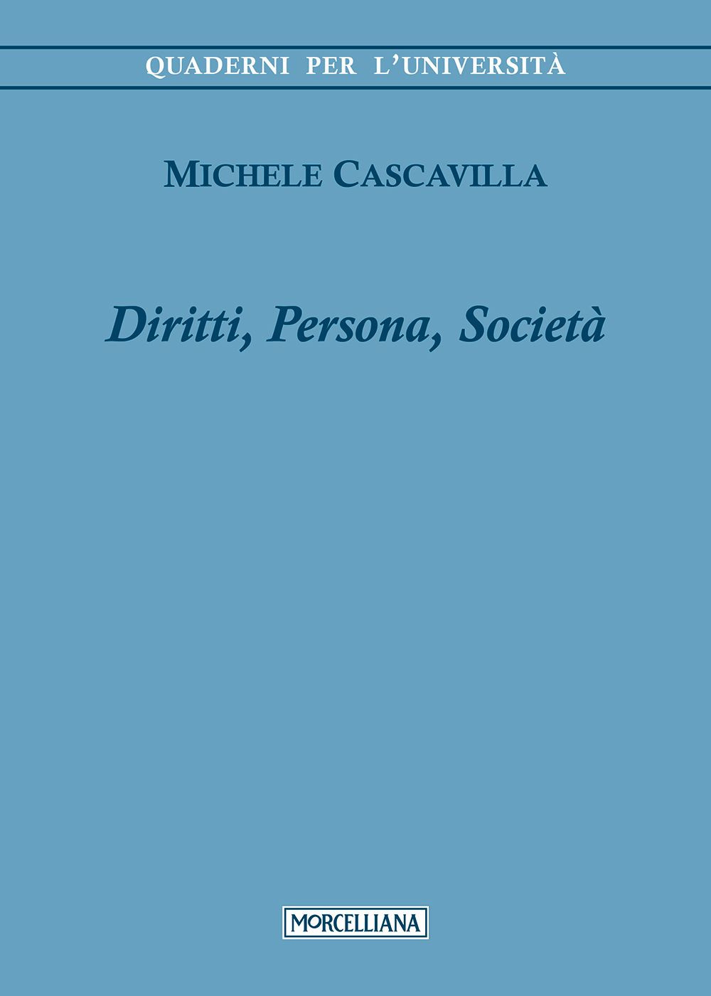 Diritti, persona, società