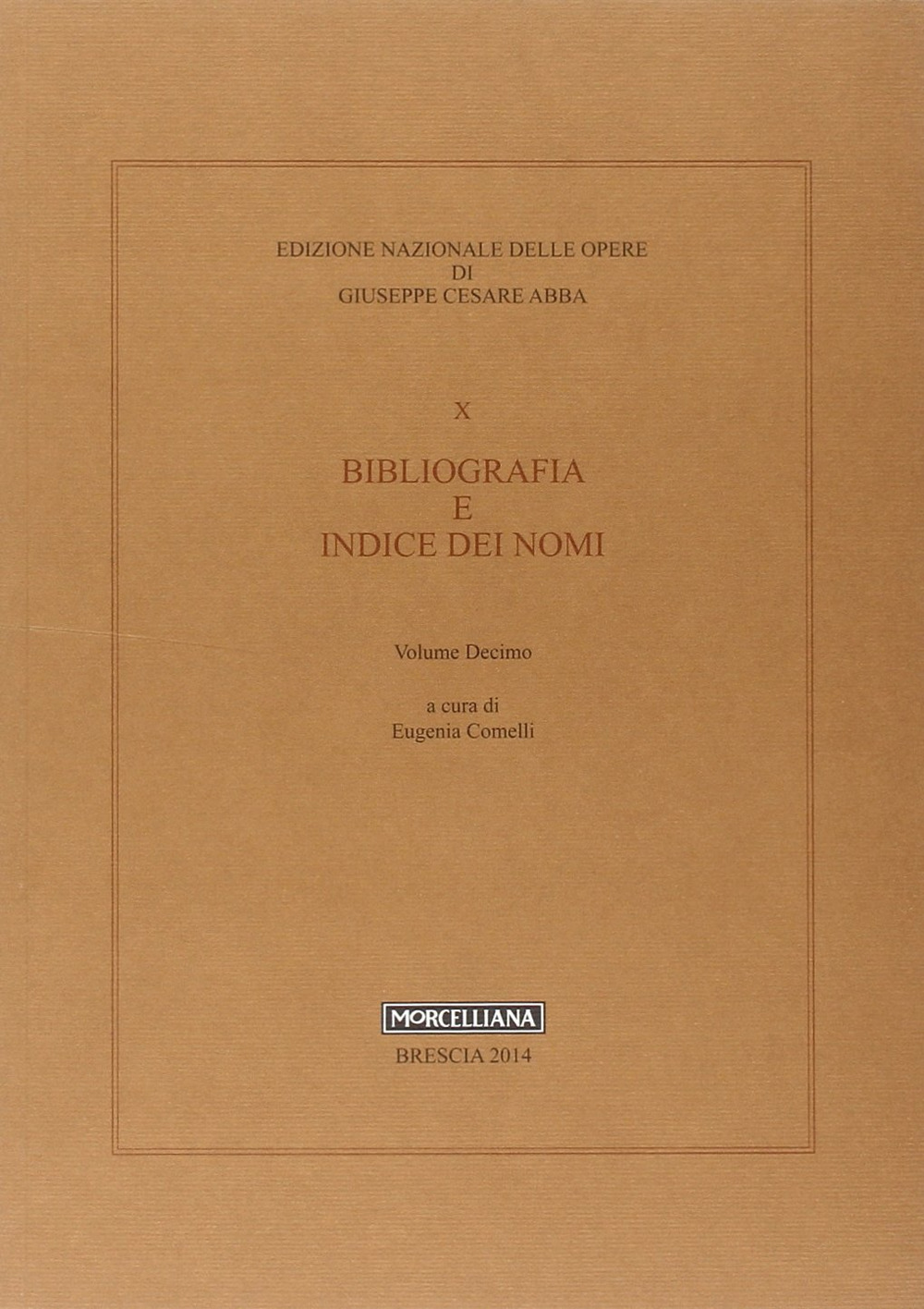 Bibliografia e indice dei nomi