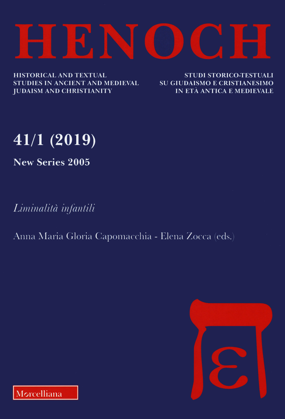 Henoch (2019). Vol. 1: Liminalità infantili