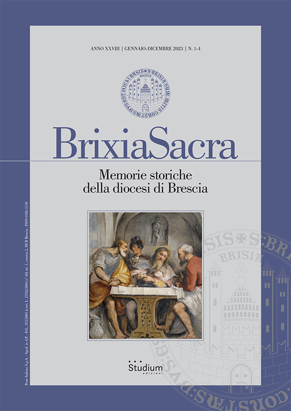 Brixia Sacra (2023). Vol. 1-4: Memorie storiche della diocesi di Brescia