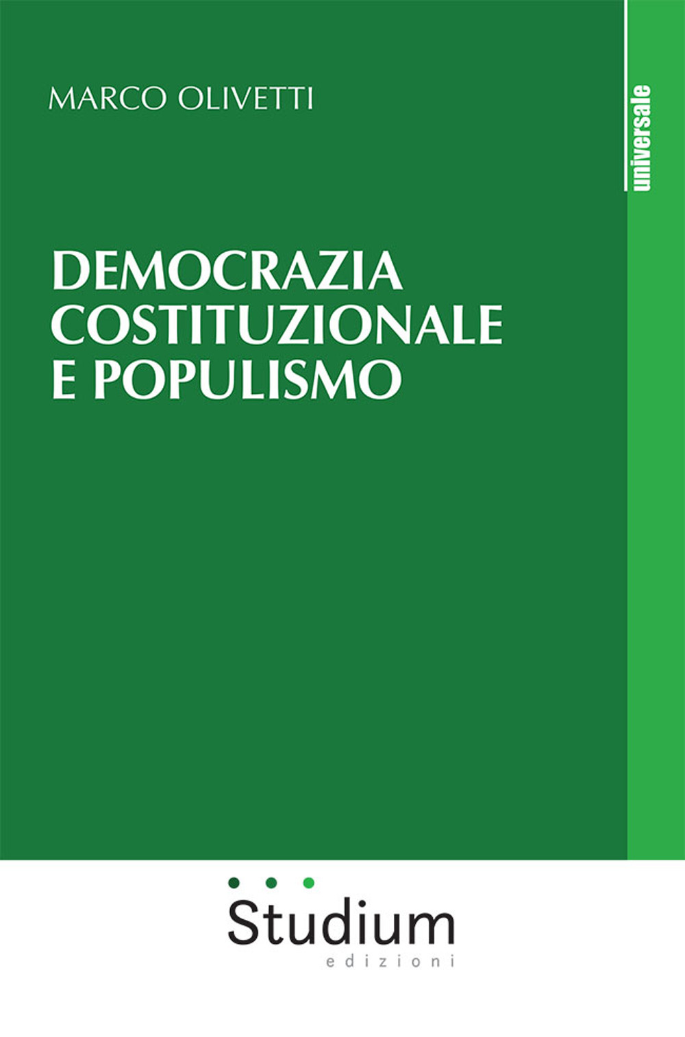 Democrazia costituzionale e populismo