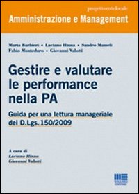 Gestire e valutare le performance nella PA