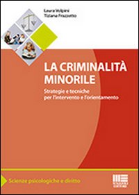 La criminalità minorile. Strategie e tecniche per l'intervento e l'orientamento