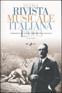 Nuova rivista musicale italiana (2003). Vol. 1