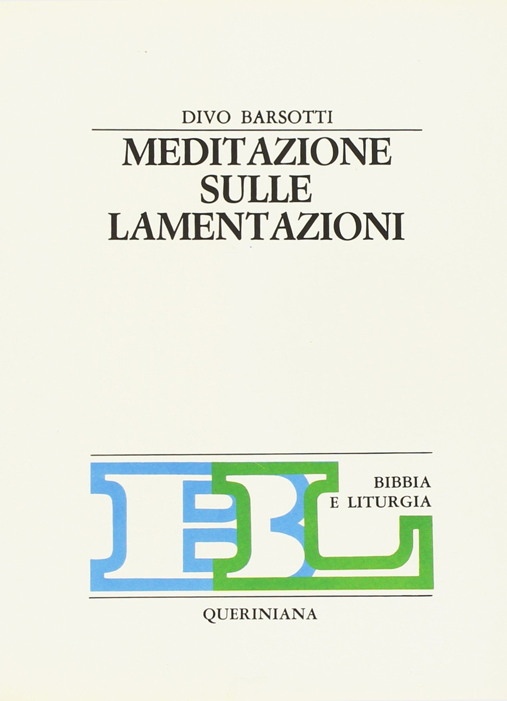 Meditazione sulle Lamentazioni