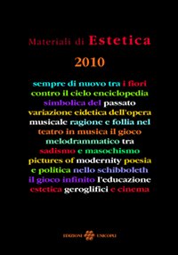 Materiali di estetica (2010). Vol. 1