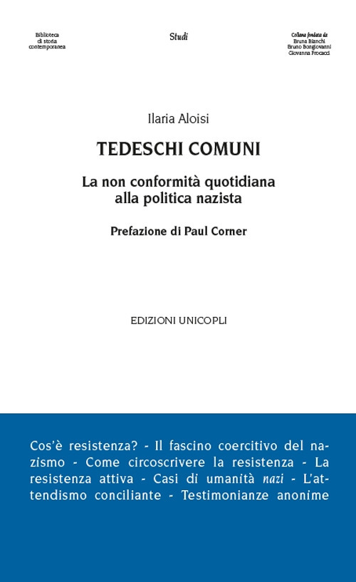 Tedeschi comuni. La non conformità quotidiana alla politica nazista