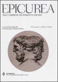 Epicurea, nell'edizione di Hermann Usener. Testo greco e latino a fronte