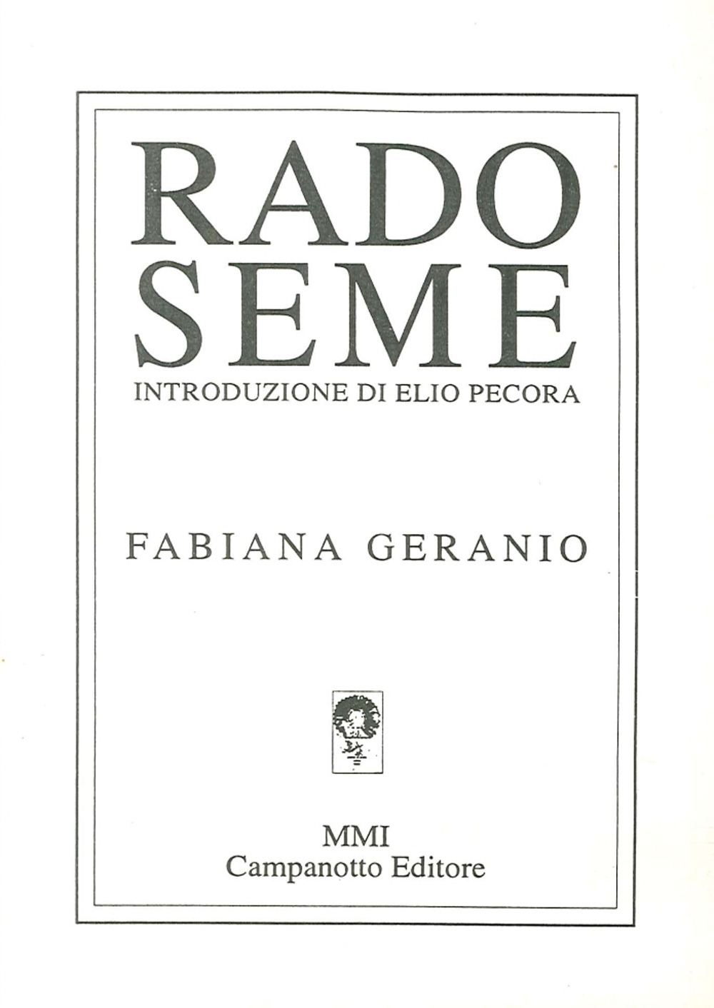 Rado seme