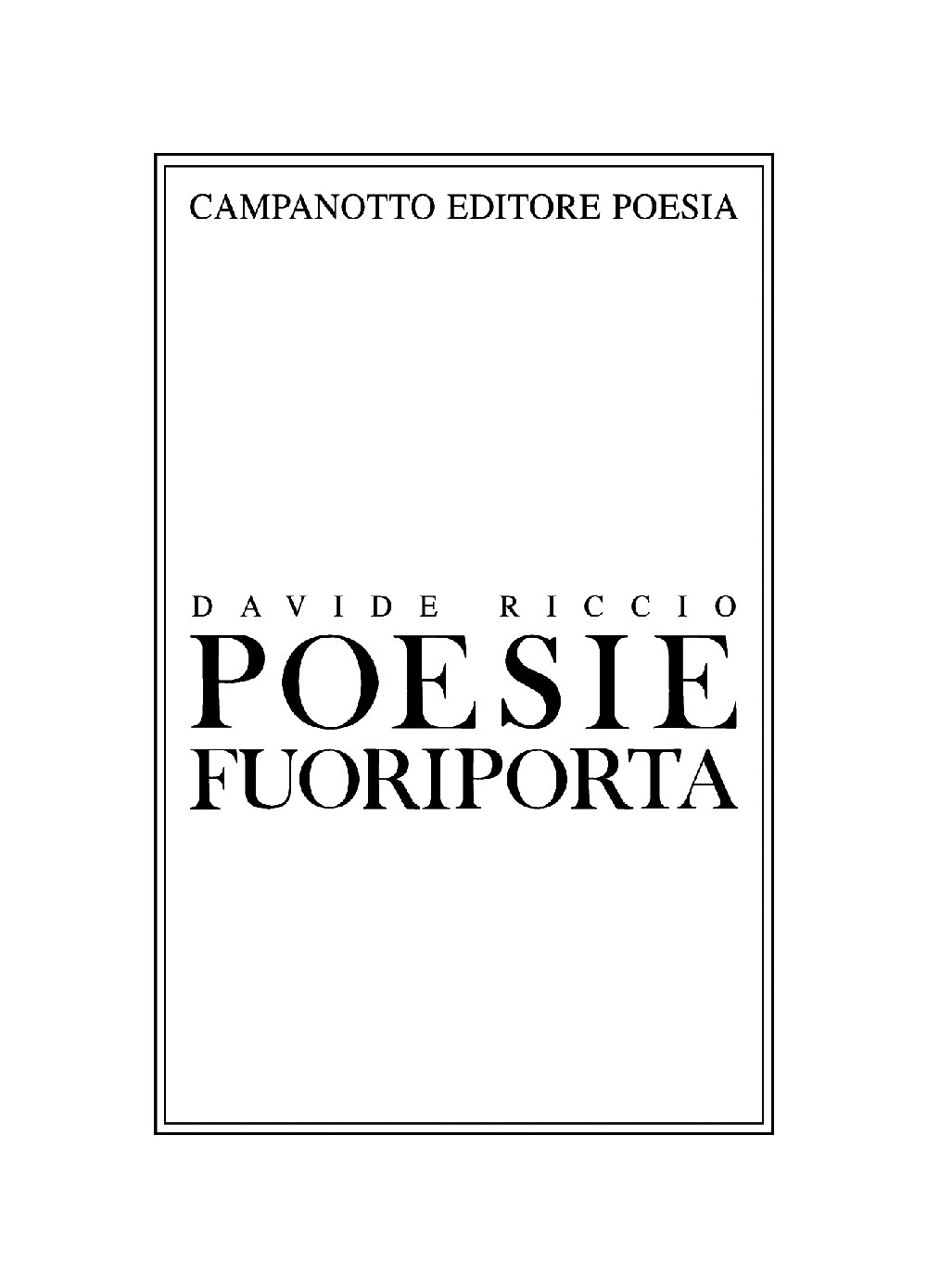 Poesie fuoriporta