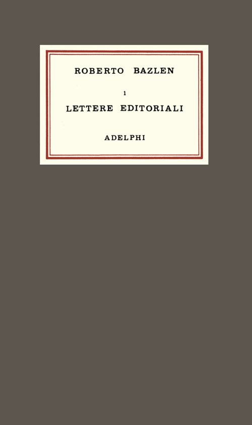 Lettere editoriali