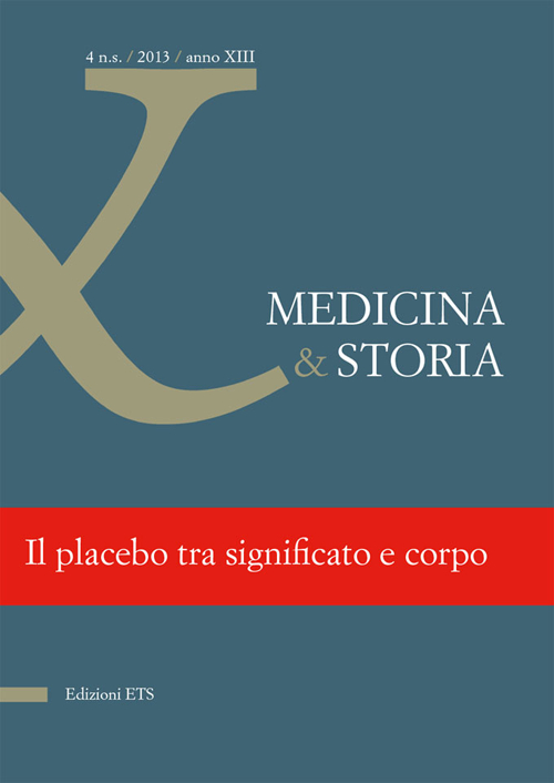 Medicina & storia (2013). Vol. 4