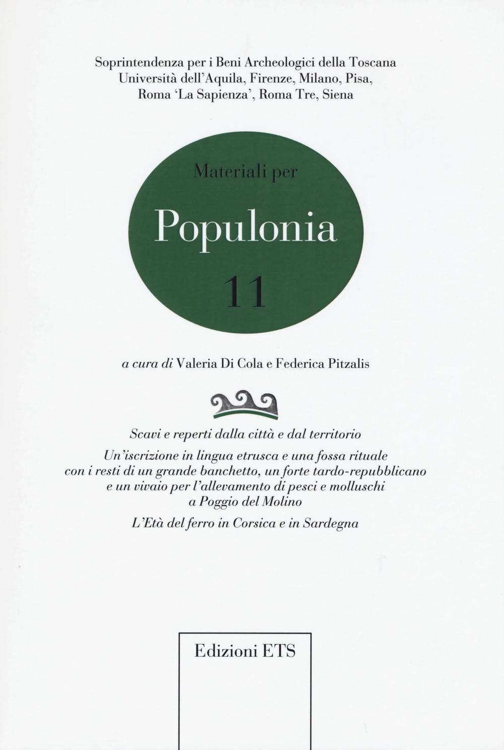 Materiali per Populonia. Vol. 11