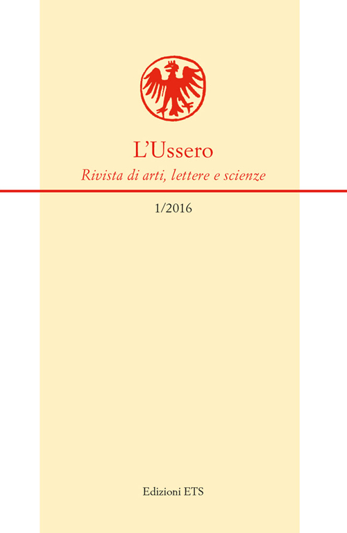 L'Ussero. Rivista di arti, lettere e scienze (2016). Vol. 2