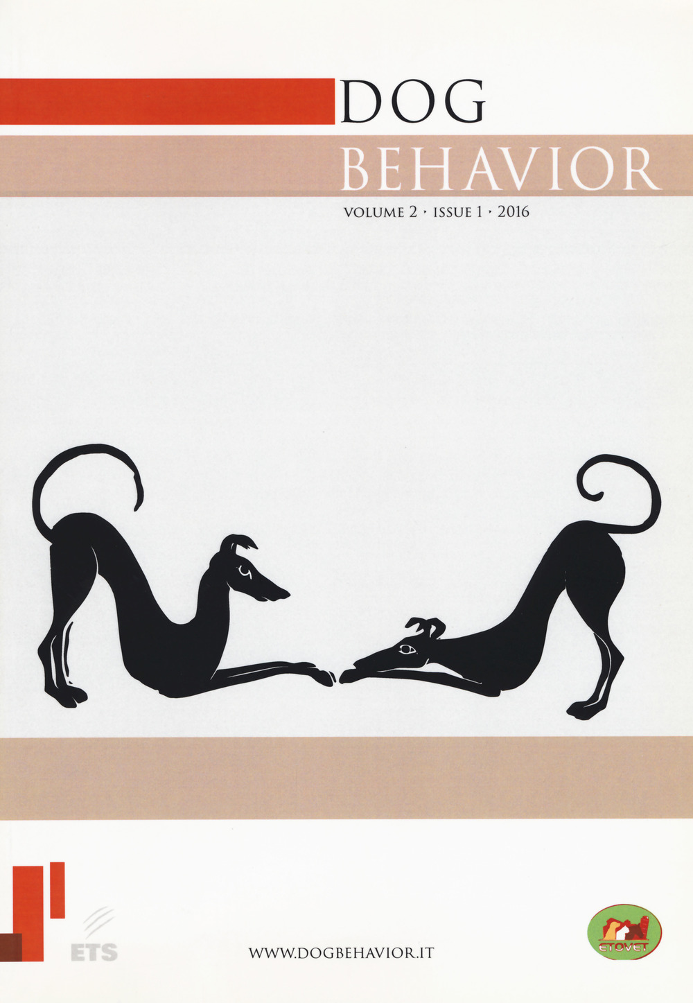 Dog behavior (2016). Vol. 1