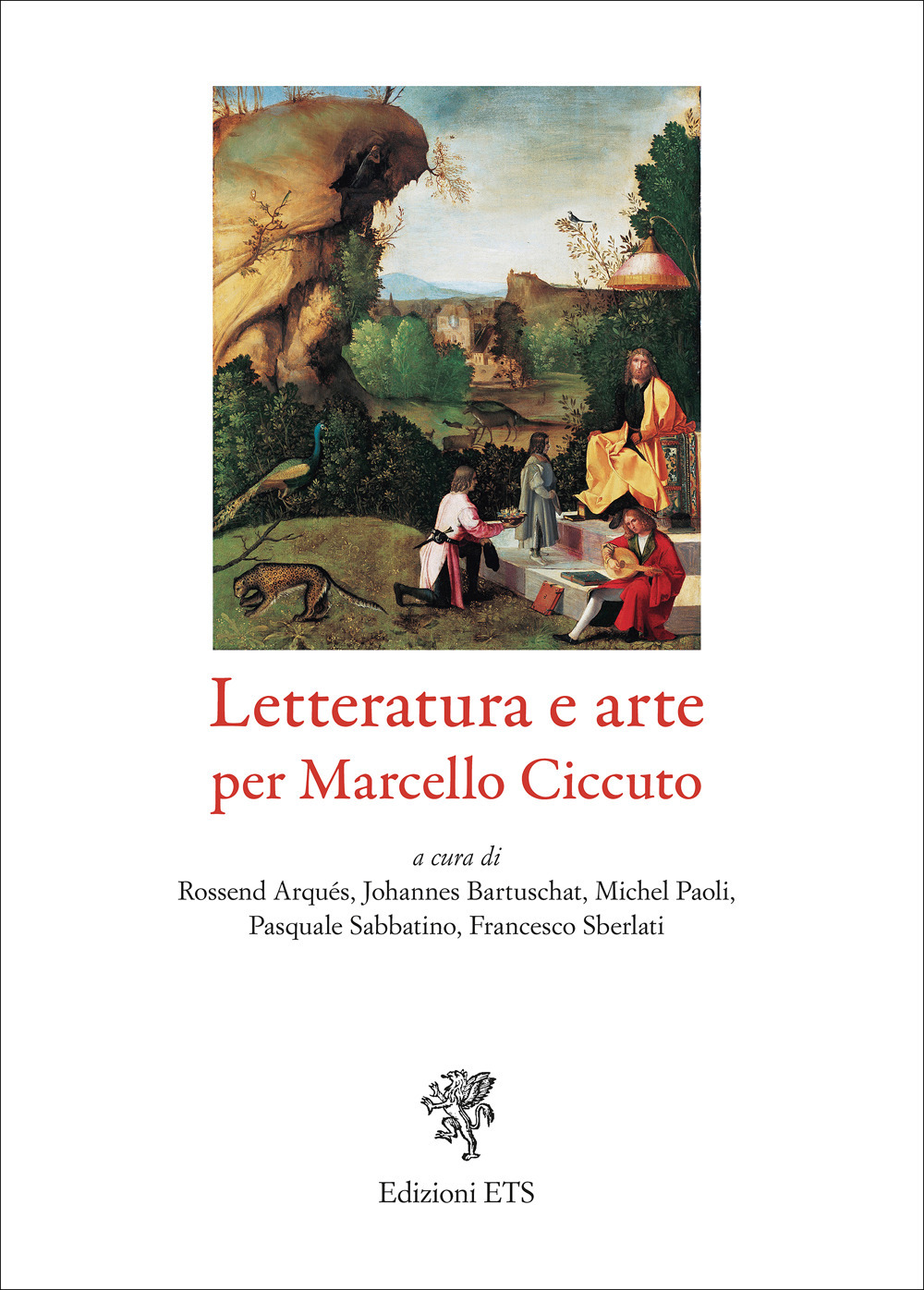 Letteratura e arte per Marcello Ciccuto