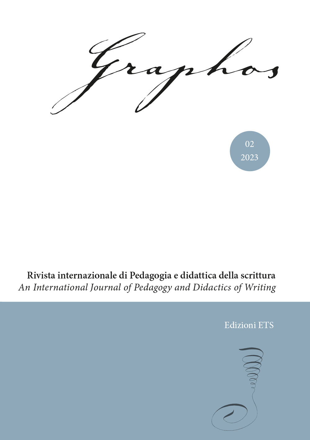 Graphos. Rivista internazionale di pedagogia e didattica della scrittura (2023). Vol. 2