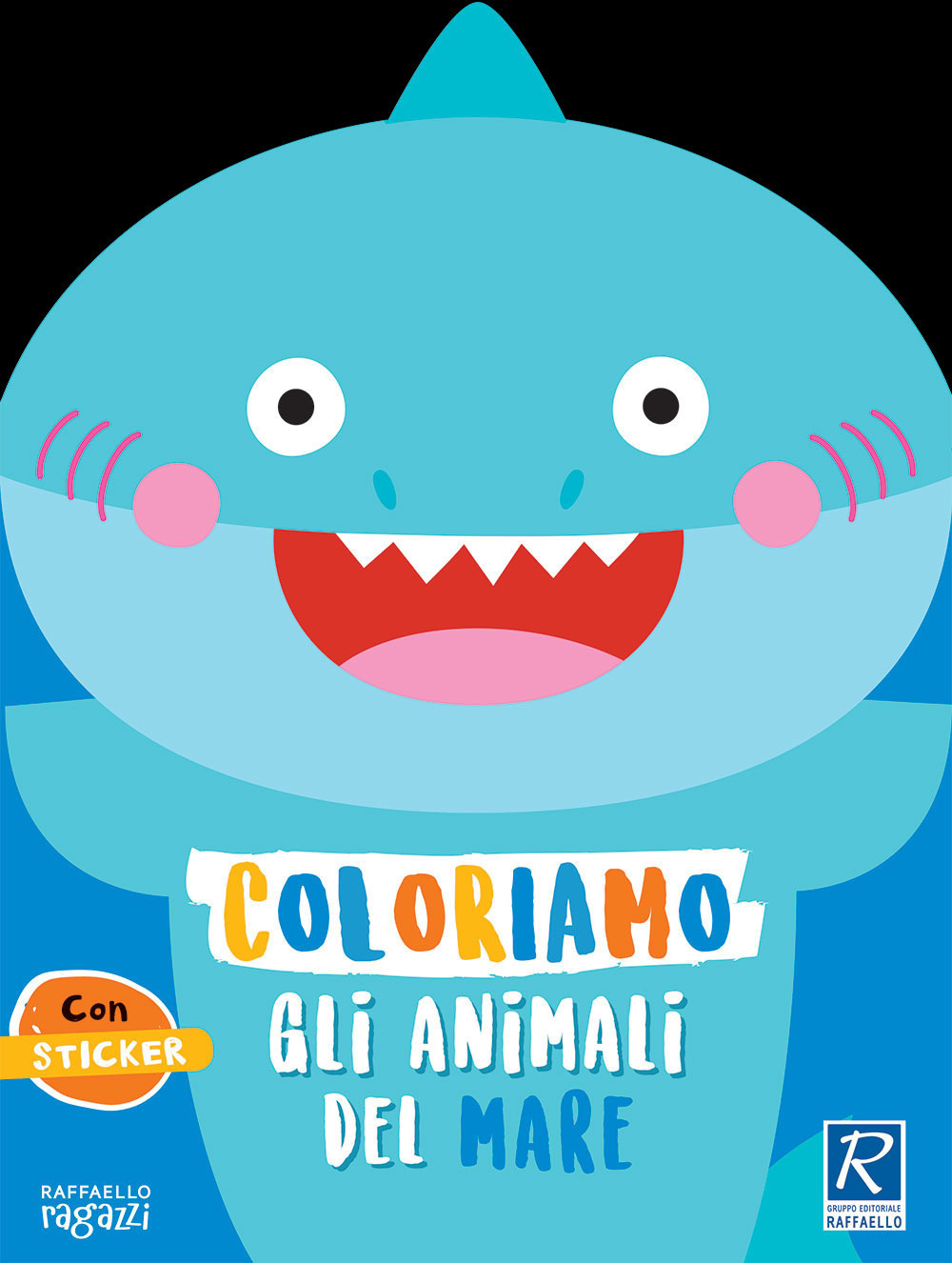 Coloriamo gli animali del mare. Con stickers