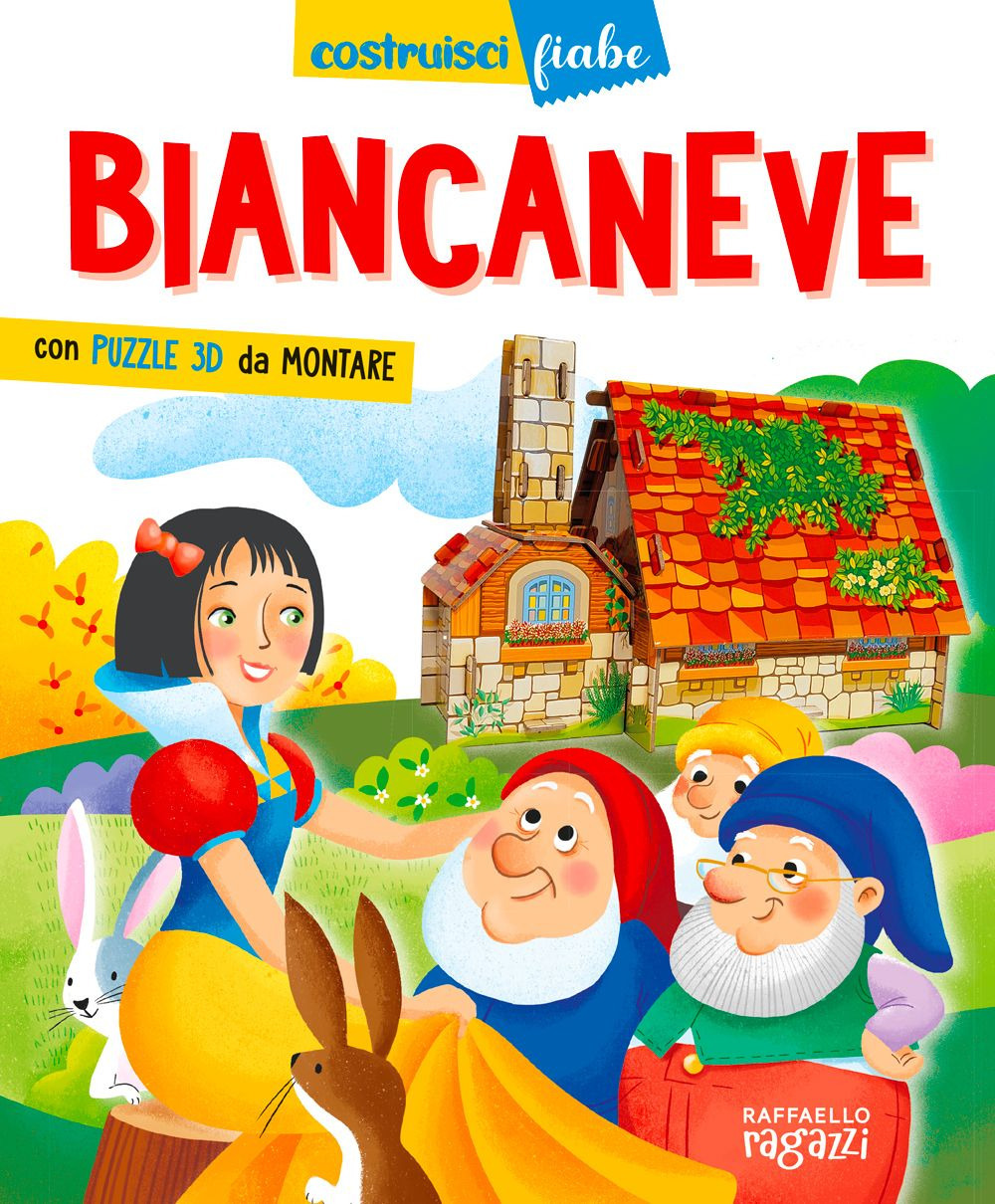 Biancaneve. CostruisciFiabe. Con puzzle 3D