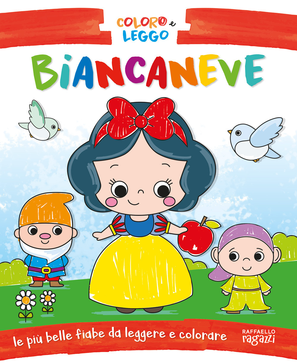 Biancaneve. Coloro e leggo. Ediz. a colori