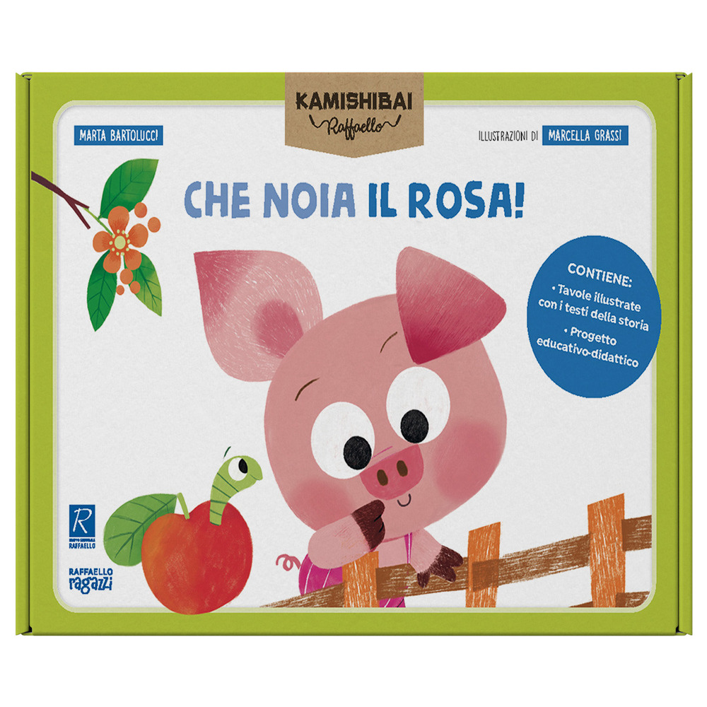 Che noia il rosa. Tavole per kamishibai. Ediz. a colori. Con guida. Con kamishibai