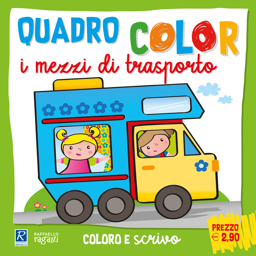 I mezzi di trasporto. Quadro color. Ediz. a colori