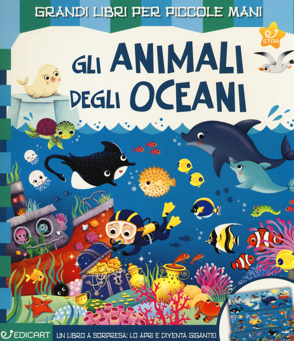 Gli animali degli oceani. Ediz. a colori