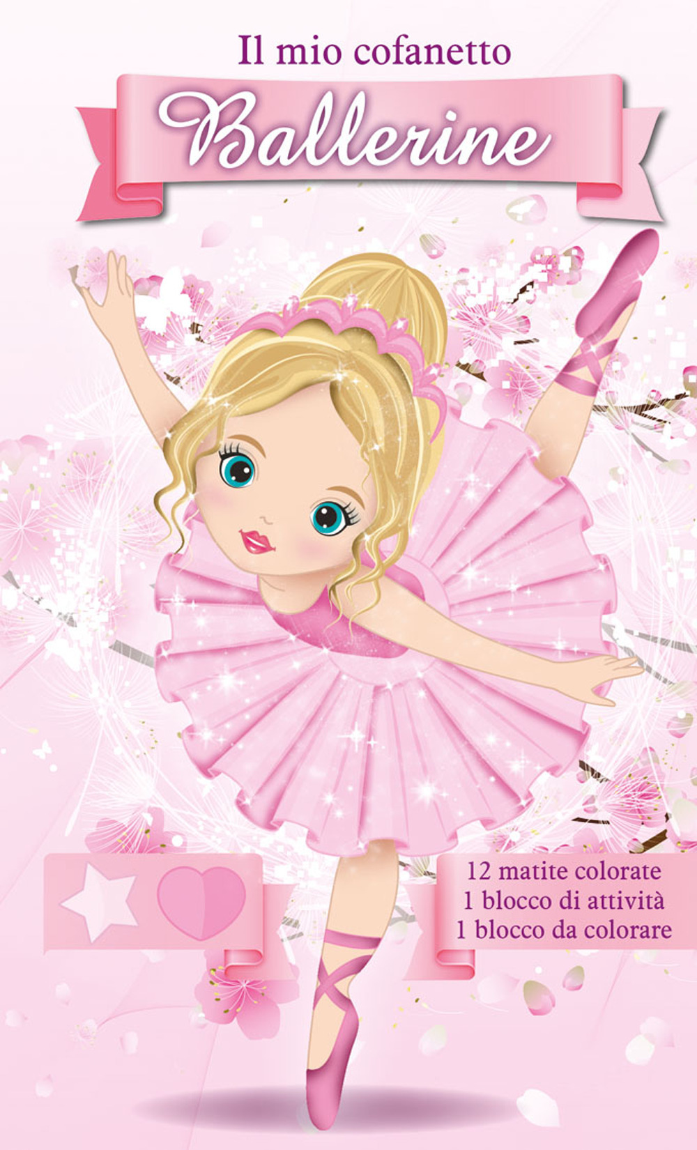 Il mio cofanetto. Ballerine. Ediz. illustrata. Con 12 matite colorate