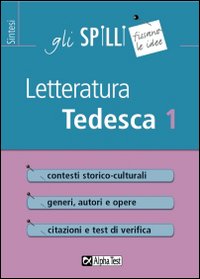 Letteratura tedesca. Vol. 1