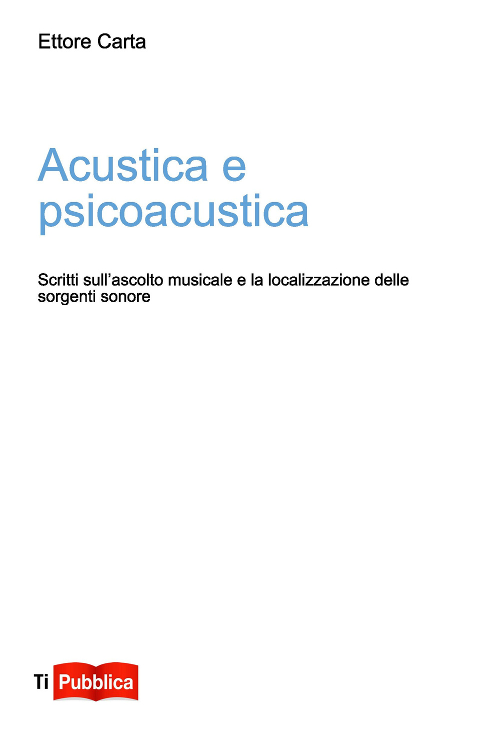 Acustica e psicoacustica