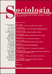 Sociologia. Rivista quadrimestrale di scienze storiche e sociali (2002). Vol. 1