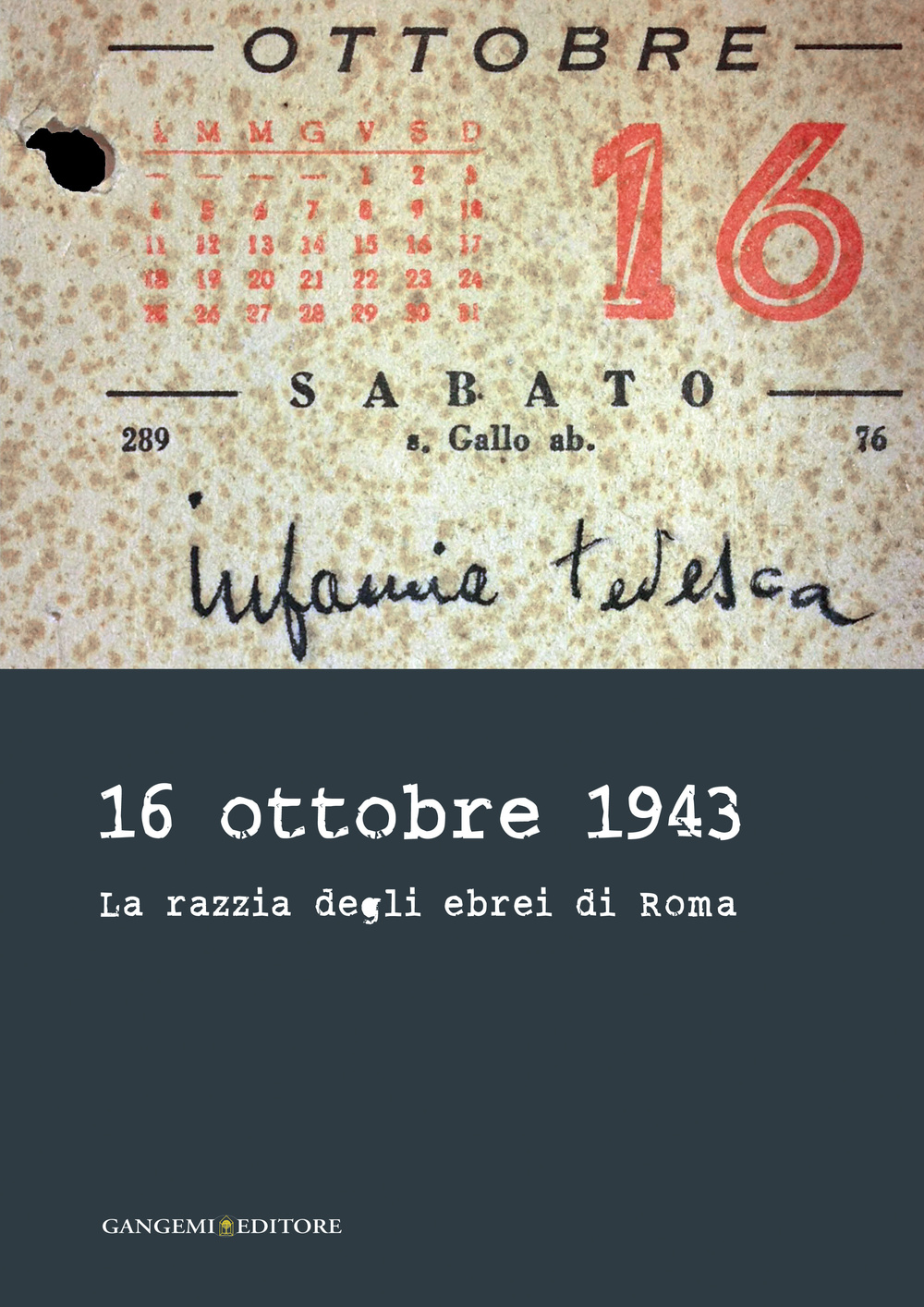 16 ottobre 1943. La razzia degli ebrei di Roma