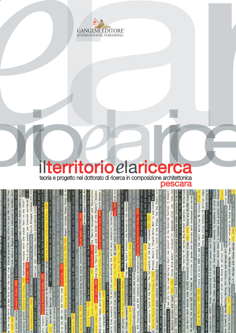 Il territorio e la ricerca. Teoria e progetto nel dottorato di ricerca in composizione architettonica