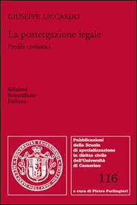 La postergazione legale. Profili civilistici